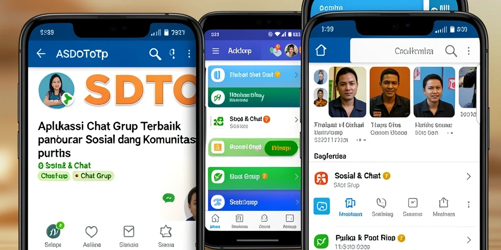 Antarmuka ASDTOTO yang menarik dan fitur Chat Grup yang interaktif.