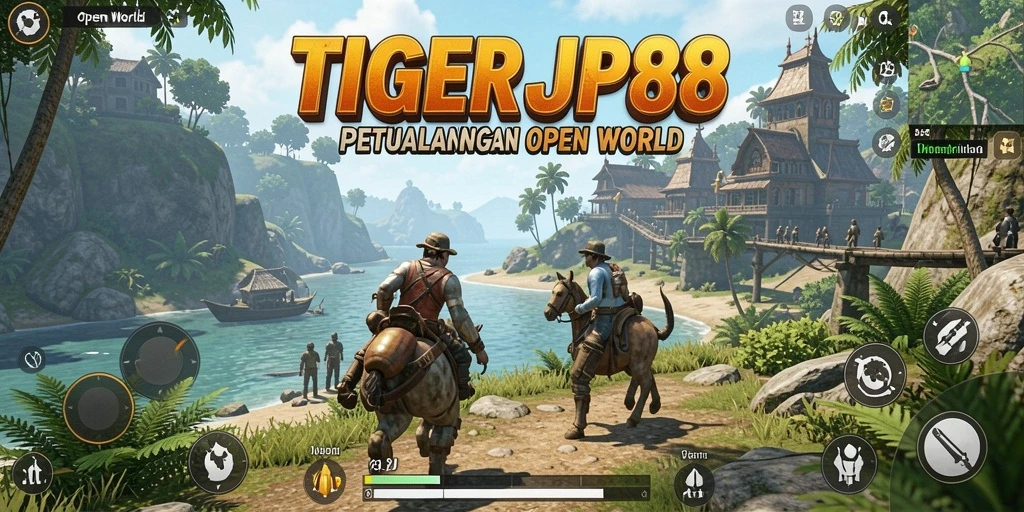 Tampilan antarmuka yang menarik dan interaktif di TIGERJP88.
