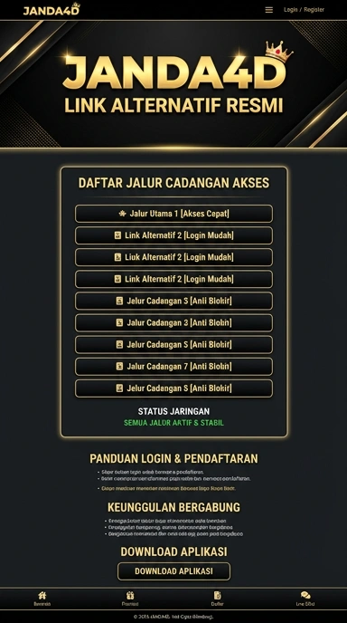Tampilan link alternatif janda4d